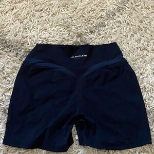 Alphalete Midnight Black Workout Shorts